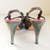 Kate Spade Gray Suede & Snake Skin Platform Heels Size 8.5