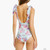 NWT LoveShackFancy One Piece Swimsuit XS