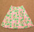 Lilly Pulitzer Green & Pink Tropical Skirt Size 0