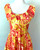 Vintage Lilly Pulitzer Yellow & Red Floral Midi Dress