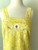 Vintage Lilly Pulitzer Yellow & White Shift Dress Size 2/4