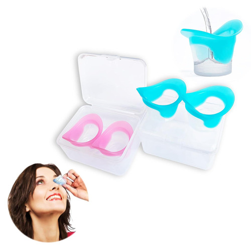 Silicone Eye Wash Cups, Eye Wash Bath for Refresh and Clean Tired Eyes