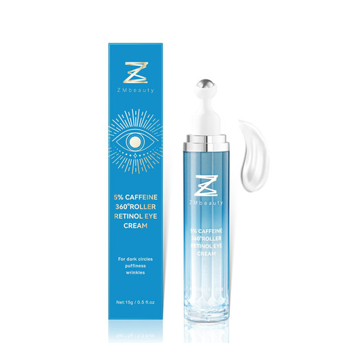 Under Eye Cream with 5% Caffeine, Dark Circles Under Eye Treatment wit