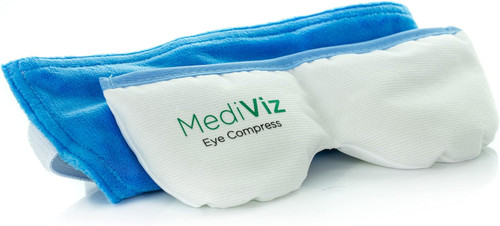 Warm Compress Eye Mask - Moist Heat Compress for Irritated Eyes and Ey
