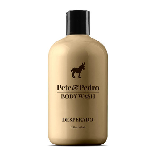 DESPERADO BODY WASH For Men - Rum & Tobacco Scented Moisturizing Men's