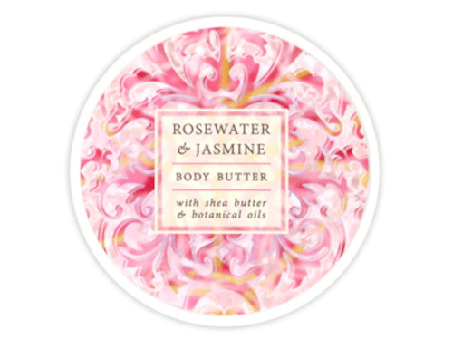 8 oz. Botanical Body Butter - Rosewater & Jasmine