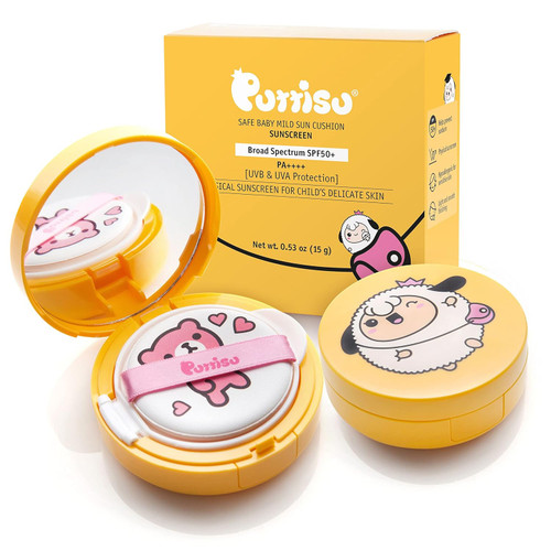 Safe Baby Mild Sun Cushion SPF50 PA+++ UVB& UVA Protection Physical Su