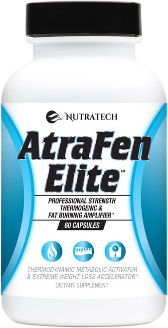 Atrafen Elite - Professional Strength Diet Aid That Supports Weight Management, Promotes Energy and Helps Suppress Food