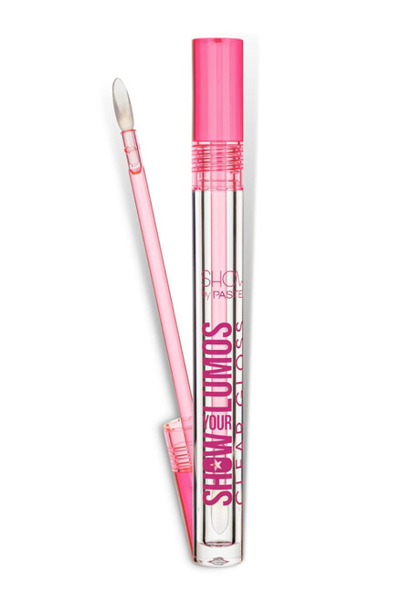 Show Your Lumos Clear Gloss | Transparent Silicone Applicator | Colorless Transparent Texture | Lightweight Fo