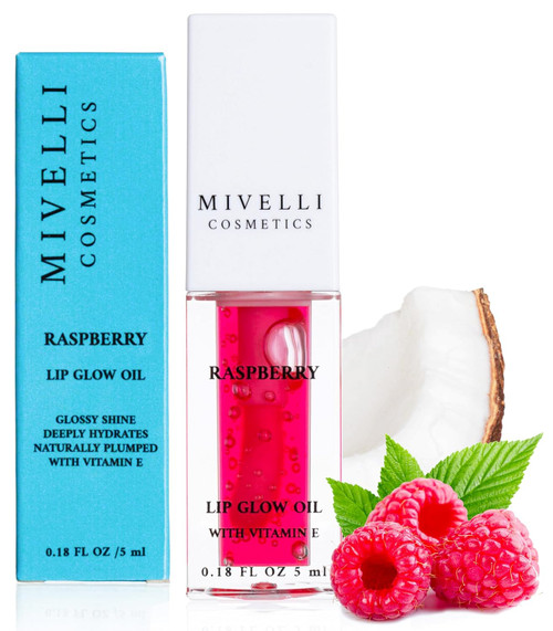 Lip Glow Oil Tinted Lip Oil Moisturizing, Hydrating, Non-Sticky Lip Stain, Gift, Plumping Lip Gloss for Dry Li