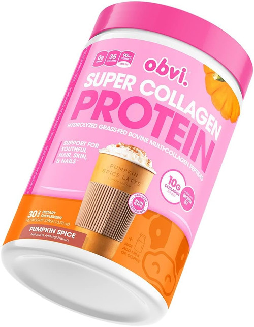 Obvi Collagen Peptides, Protein Powder, Keto, Gluten and Dairy Fr