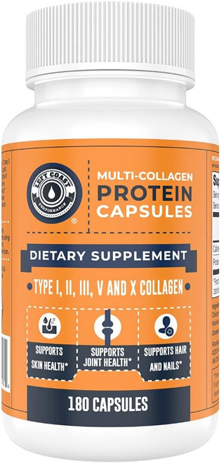Left Coast Performance Multi Collagen Protein Capsules (Collagen