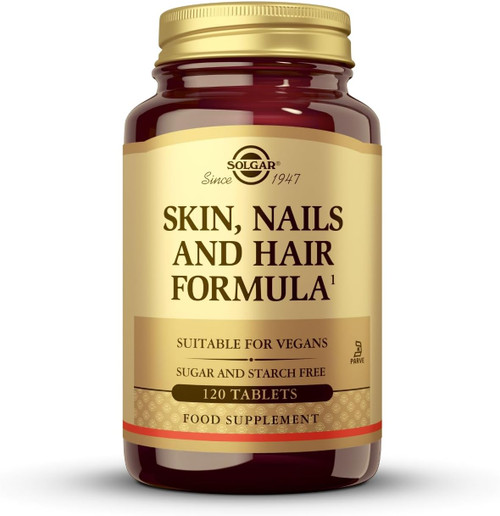 Solgar Skin, Nails & Hair, Advanced MSM Formula, 120 Tablets - Su