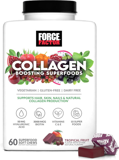 Force Factor Collagen Boosting Superfoods, Vegan Collagen Booster