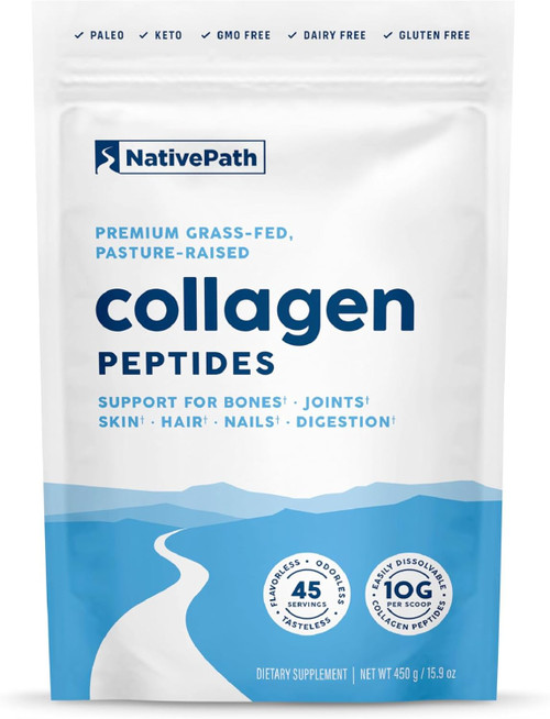 NativePath Collagen Peptides Protein - Hydrolyzed Type 1 & 3 Coll