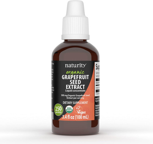 naturity Organic Grapefruit Seed Extract Supplement -300