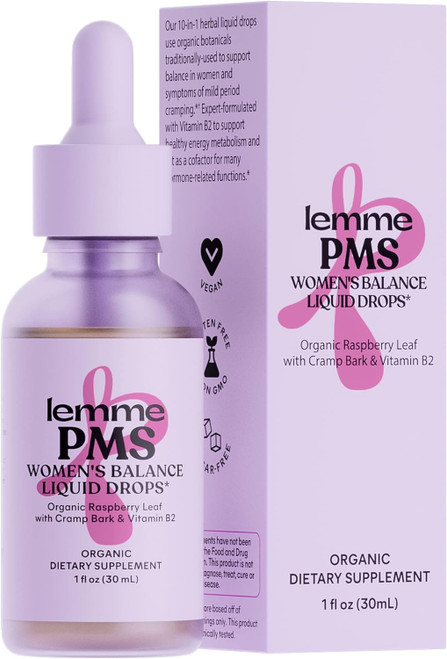 Lemme PMS Hormone Balance for Women Liquid Drops, PMS &