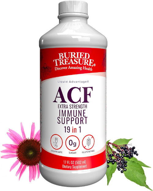 Buried Treasure ACF Extra Strength Immune , 17oz. 19 Vit