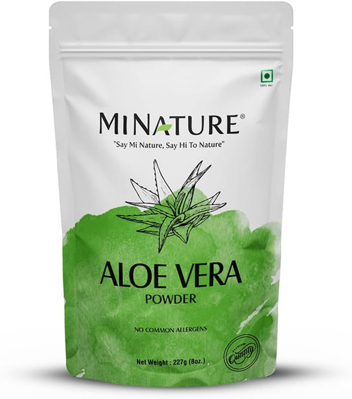 100% Organic Aloe Vera Powder USDA Certified by mi Natur