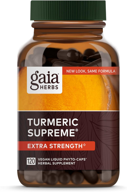 Gaia Herbs Turmeric Supreme Extra Strength - Helps Reduc