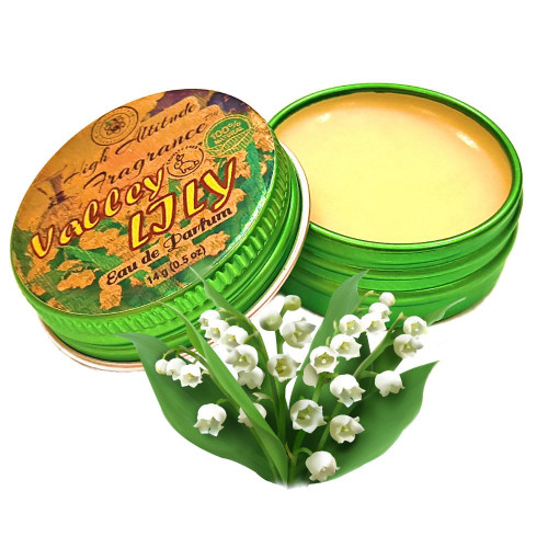VALLEY LILY Perfume - Eau de Parfum - Solid Balm - Natural Essential O
