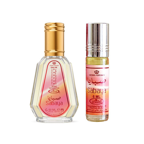 Al Rehab Sabaya 2-Piece Set for Unisex, (1.7 Oz Eau De Parfum Spray +