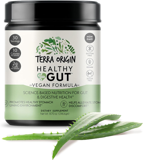 Healthy Gut Vegan Formula | with L-Glutamine and Clinically proven ing