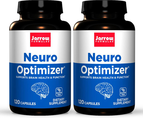Jarrow Formulas Neuro Optimizer - 120 Capsules, Pack of 2 - Brain Heal