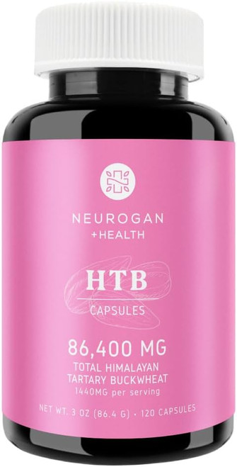 Neurogan Pure & Potent Himalayan Tartary Buckwheat (HTB) Capsules - 72