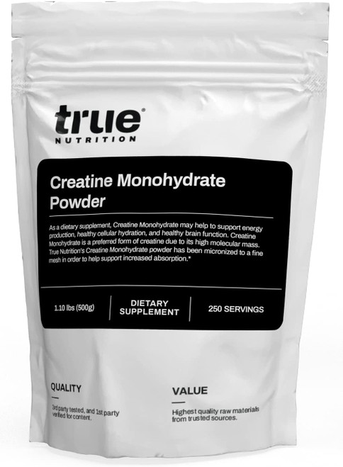 True Nutrition - Creatine Monohydrate Powder - Micronized Creatine Pow
