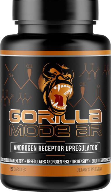Gorilla Mode AR Carnitine 750mg Capsules  Androgen Receptor Upregulat