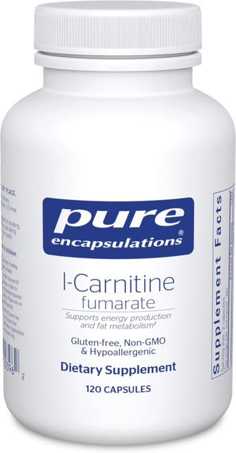 Pure Encapsulations L-Carnitine Fumarate | Hypoallergenic Supplement S