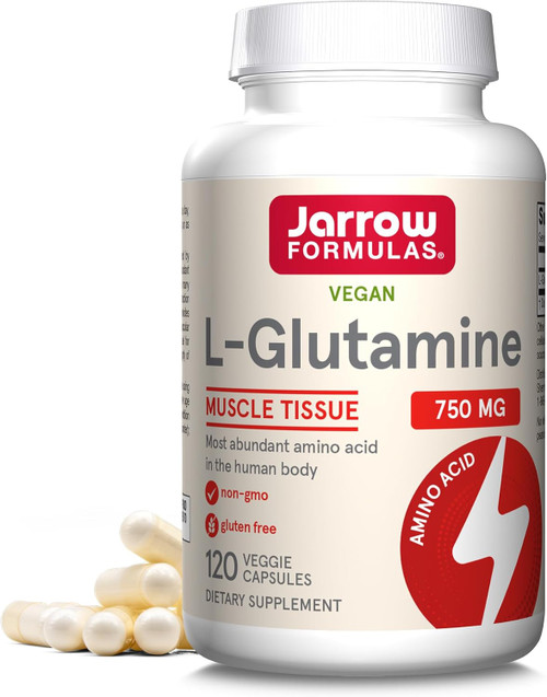 Jarrow Formulas L-Glutamine 750 mg, Dietary Supplement, Immune and Mus