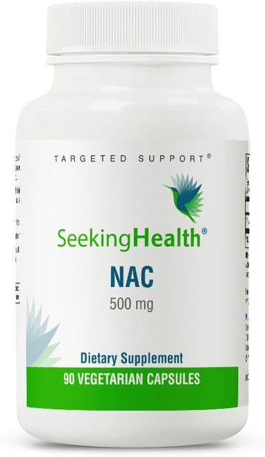 NAC | 500 mg N-Acetyl-L-Cysteine | Powerful Detoxifying Action| 90 Eas
