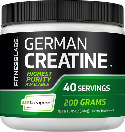 Fitness Labs German Creatine Powder | 7.05 oz | 39 Servings | Creapure