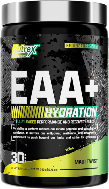Nutrex Research EAA Hydration | EAAs + BCAAs Powder | Muscle Recovery,