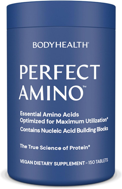 BodyHealth PerfectAmino Tablets (150 ct), Essential Amino Acid with BC