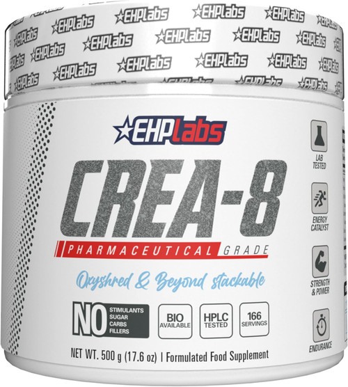 EHP Labs CREA-8 Micronized Creatine Monohydrate Powder - Creatine Powd