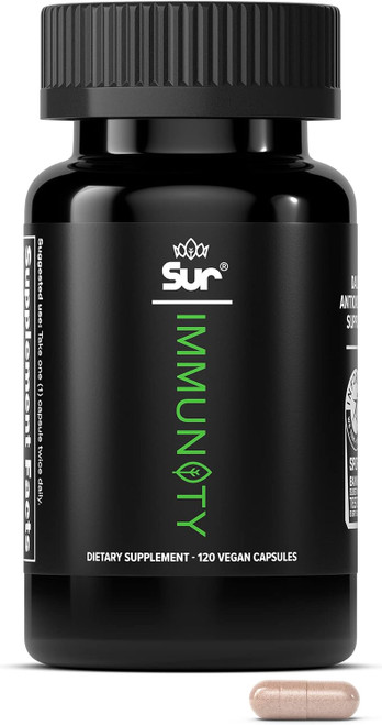 Sur Immunity Immune Support Supplement with Vitamin C, Acerola Cherry,