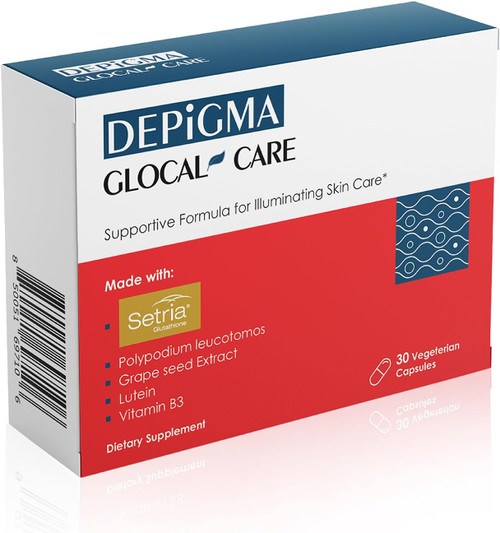 GlocalCare Depigma Support Reduction of Hyperpigmentation, Melasma & D