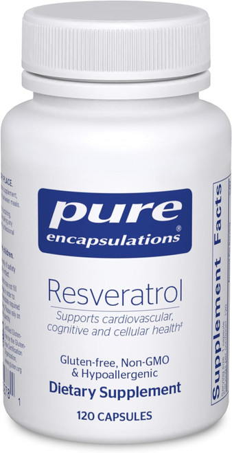 Pure Encapsulations Resveratrol - Cardiovascular, Cellular Health & Me