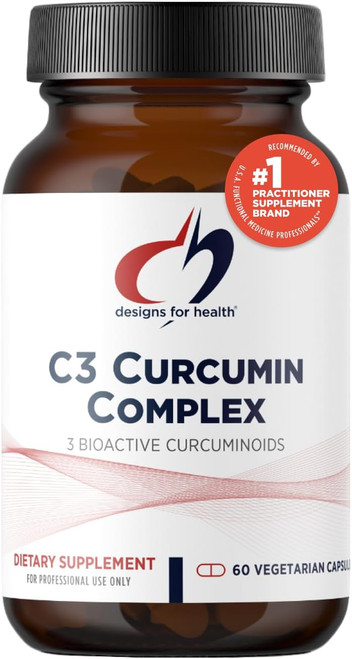 Designs for Health C3 Curcumin Complex - Highly Bioavailable Curcumino