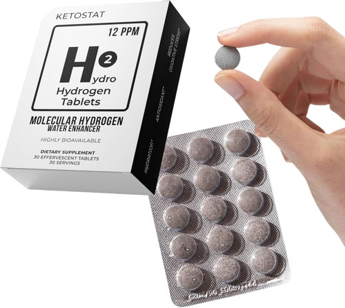 Hydrogen Water (30 Tablets) Molecular Hydrogen Water Tablets Creates 1