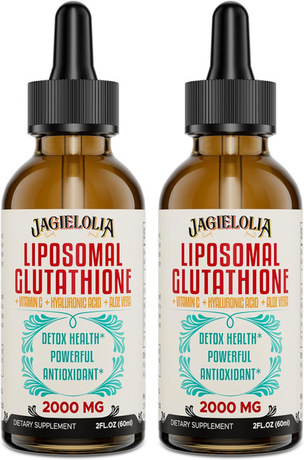 2000MG Liposomal Glutathione Liquid, Made in The USA, Reduced Glutathi