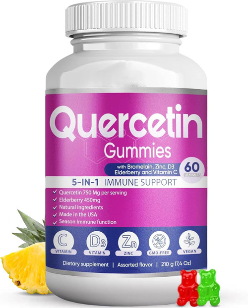BIO VITALICA Quercetin Gummies by BioVitalica - Quercetin with Bromela