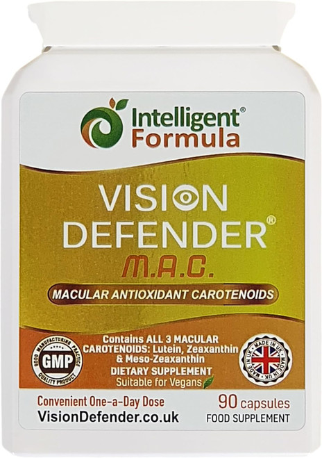 Vision Defender Lutein, Zeaxanthin & Meso-Zeaxanthin Eye Supplement MA