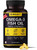 Fish Oil Omega 3 Capsules for Men and Women (Triple Strength Fish Oil) Health Supplement (550 Mg EPA & 365 Mg DHA) for B