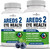 NEW AGE AREDS 2 Eye Vitamin Contains Bilberry 6000mg Lutein & Zeaxanthin - 120 Count