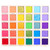 ColourPop FADE INTO HUE Eyeshadow Palette Matte Metallic Semi-Sparkle Glitter Rainbow Super-Pigmented Color