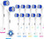 Replacement Toothbrush Heads for Oral B Braun,12 Pcs Professional Elec